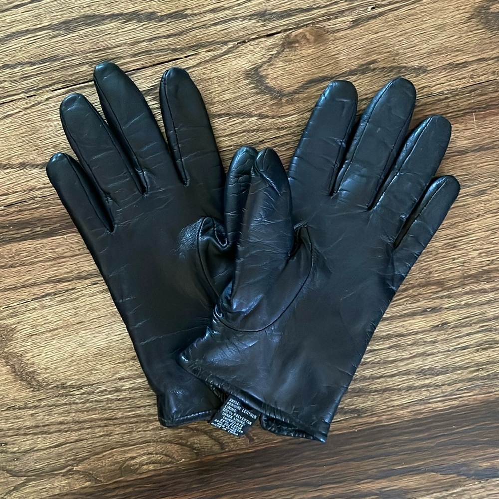 Thinsulate 40 Gram Leather Driving Gloves Size Medium